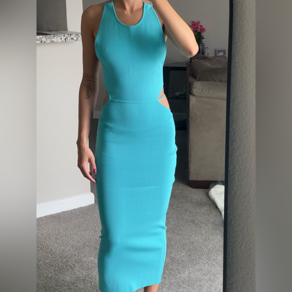 zara tube dress XS